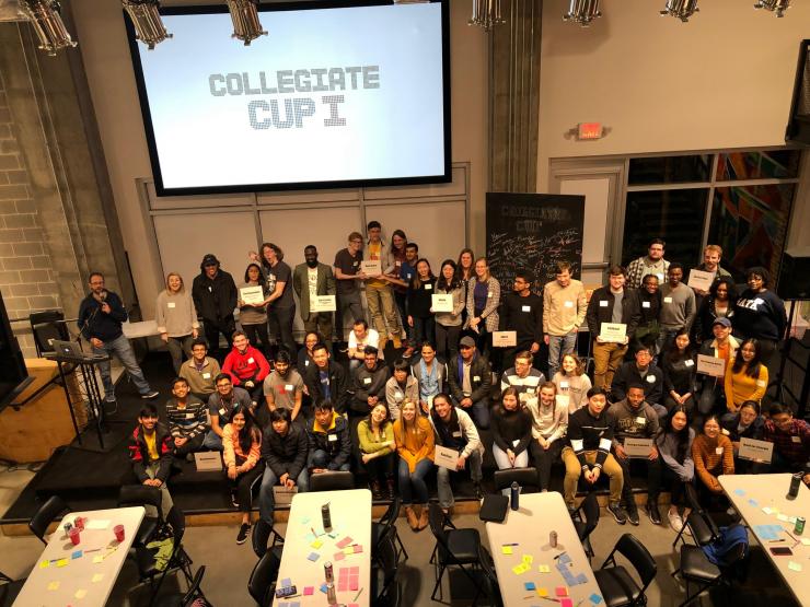 Group photo at the Collegiate Cup 2019