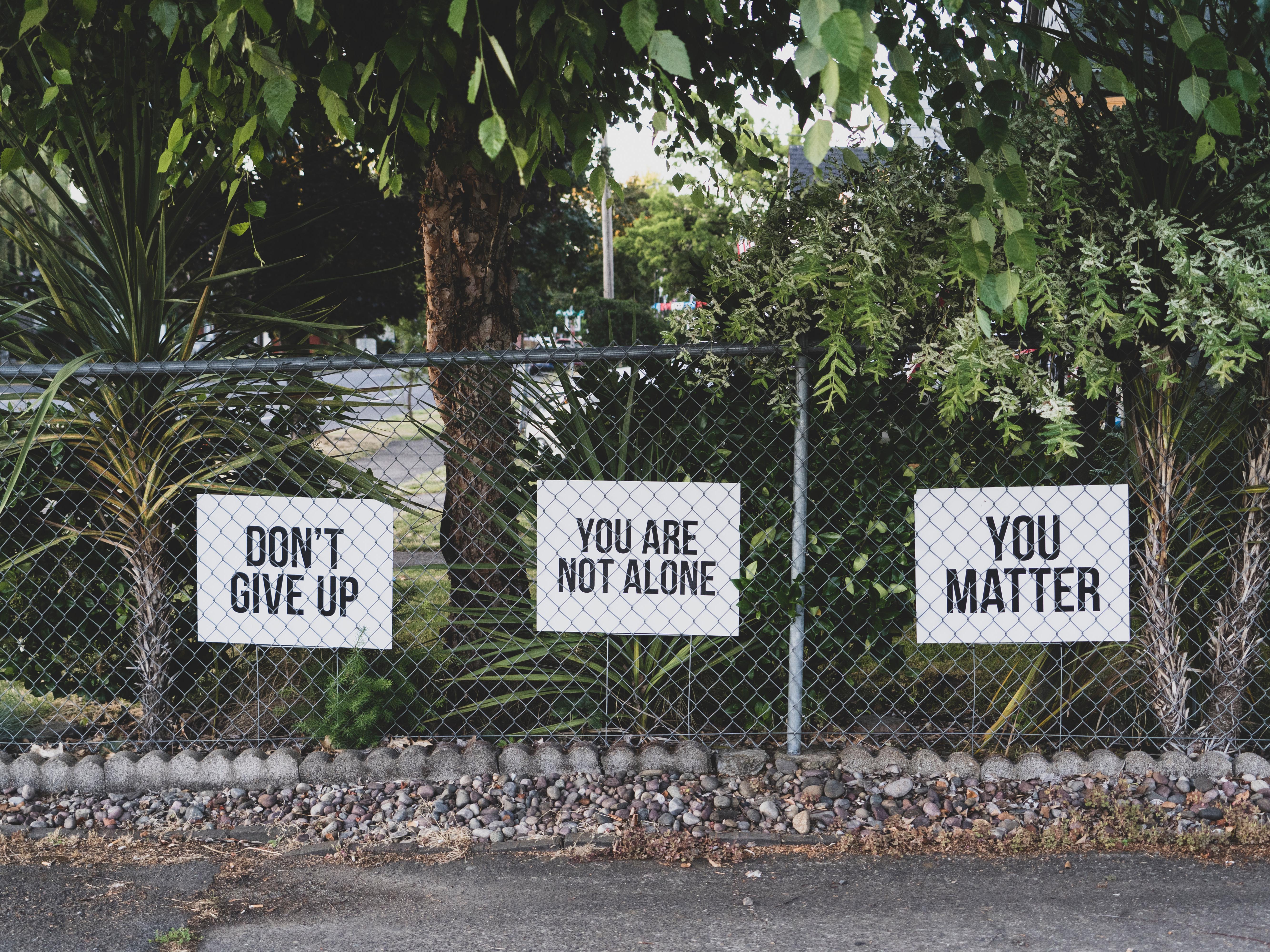 encouraging sign