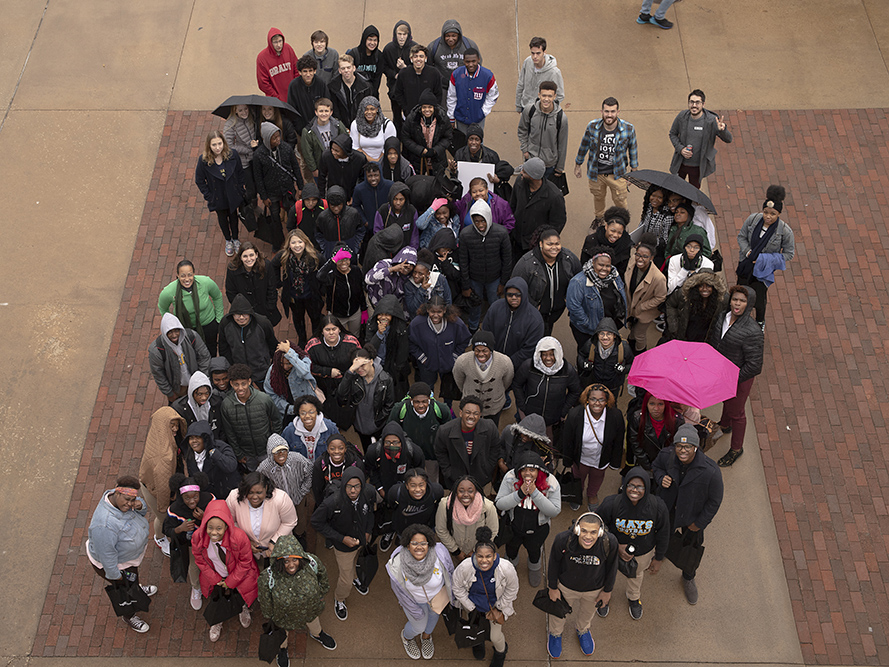 Group of students