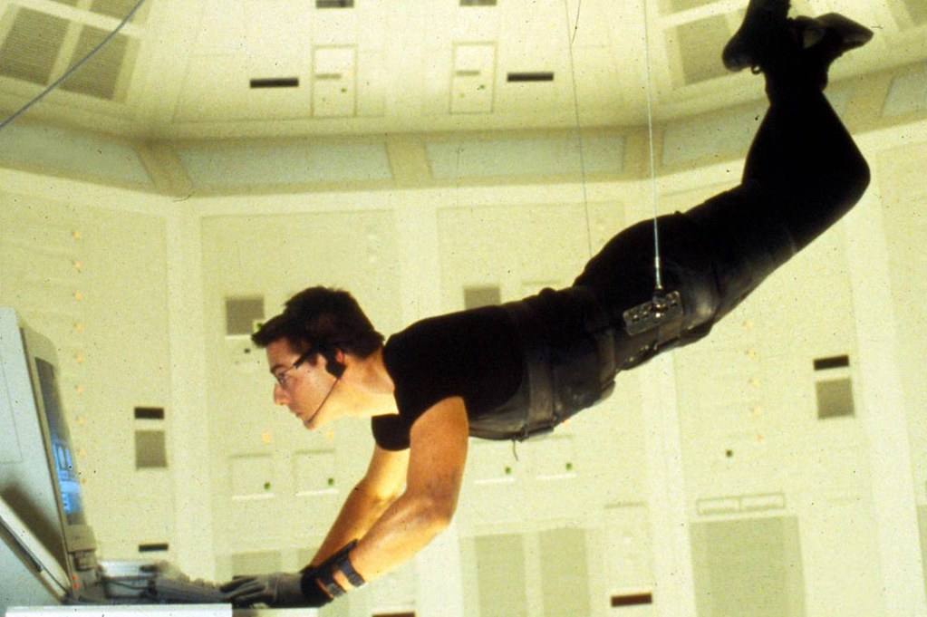 Tom Cruise in Mission Impossible