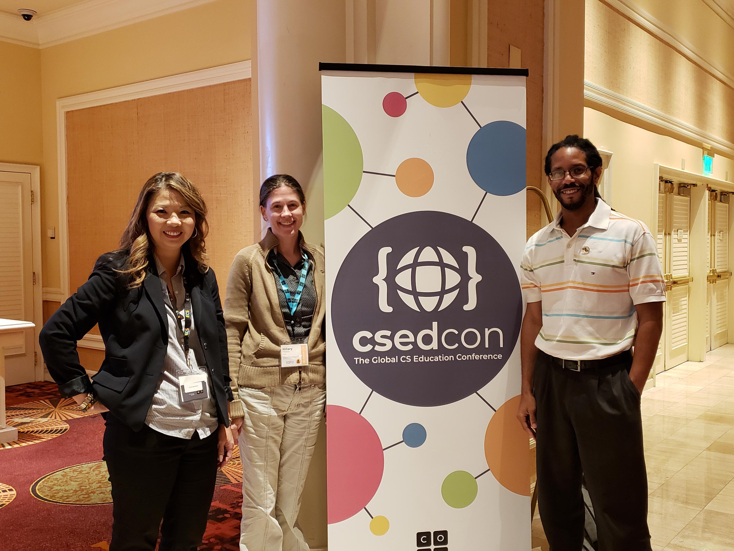 Georgia delegation at CSEdCon 2019