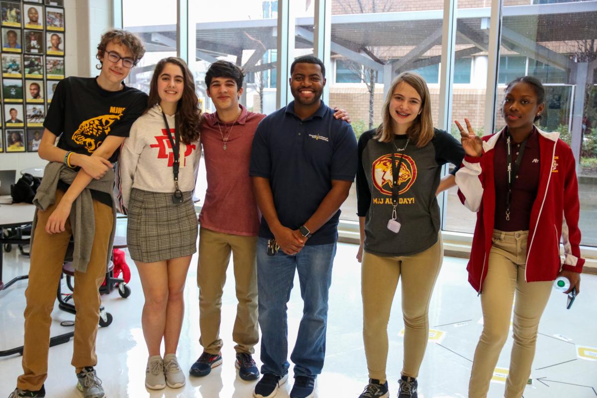 Students at Jackson High School