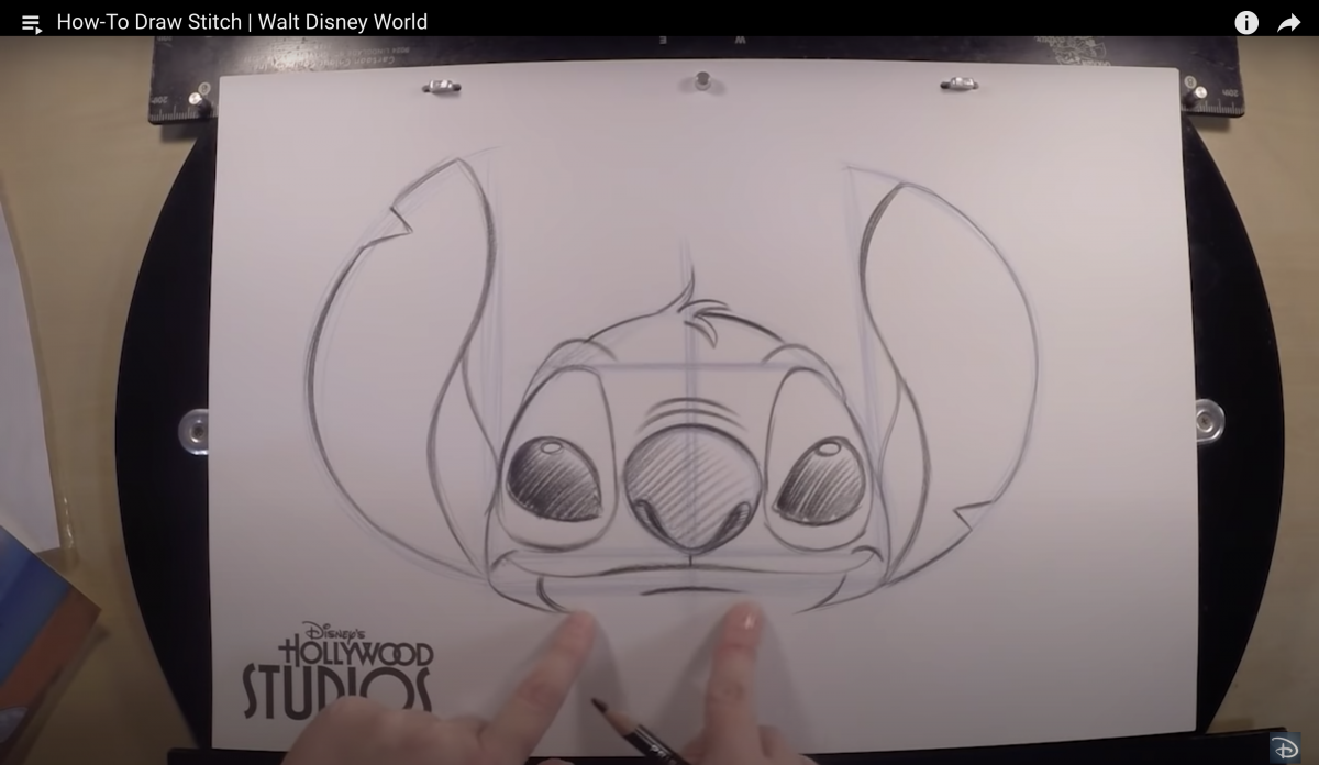 How to draw Stitch from Lilo and Stitch