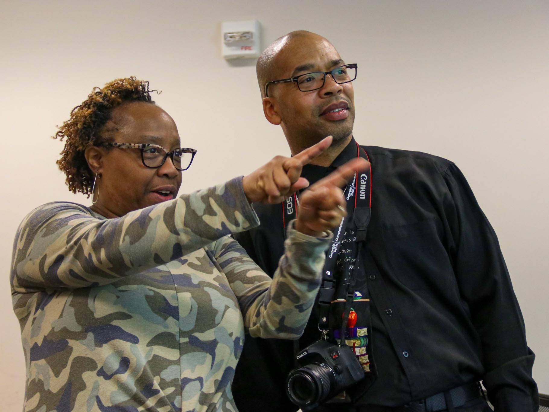 teachers collaborate with fellows during January workshop